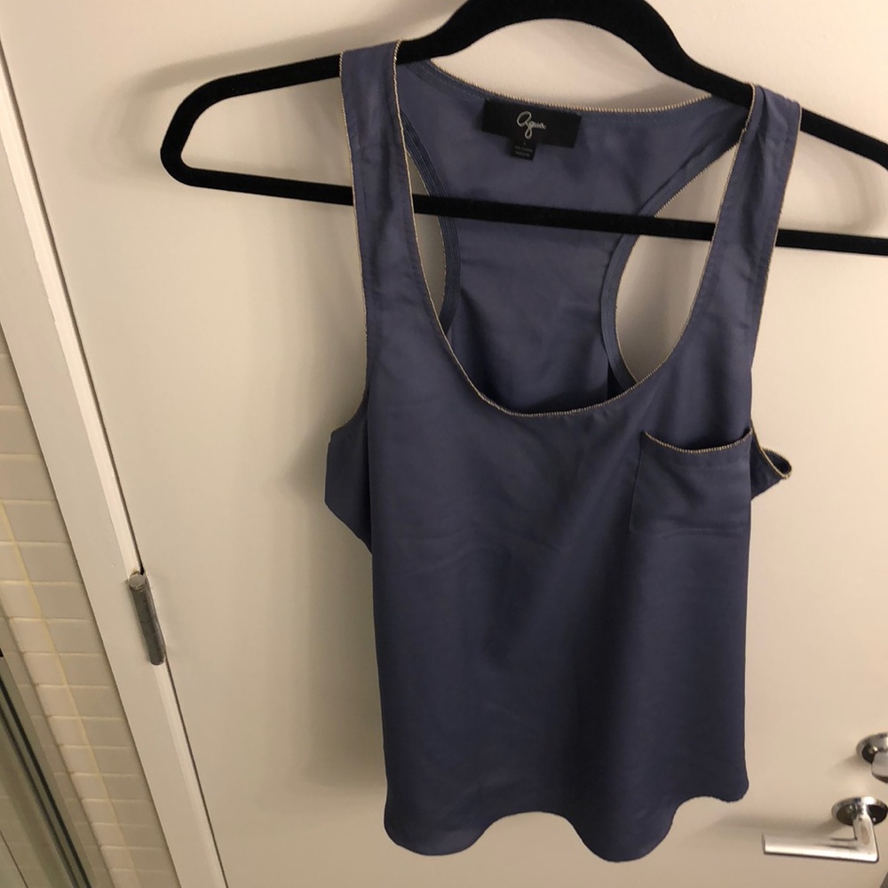 Aqua, Size Large tank top